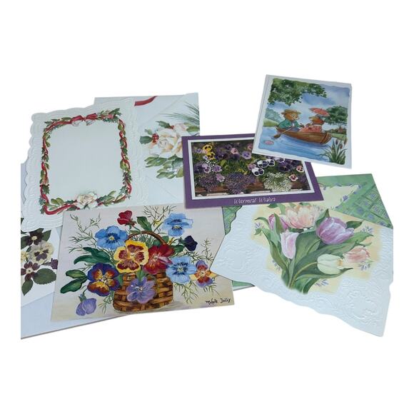 Assorted Vintage Greeting Cards with Envelopes Various Occasions Lot 30+ - Picture 10 of 12